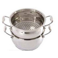 Zeno Double Steamer Pot